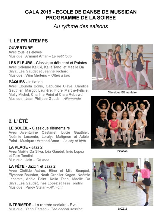 GALA 2019_Programme_page 2